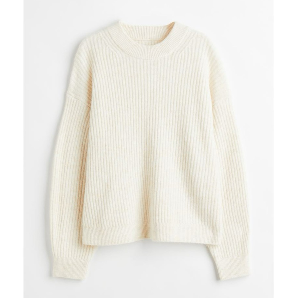 H&M Beige Knit Sweater
